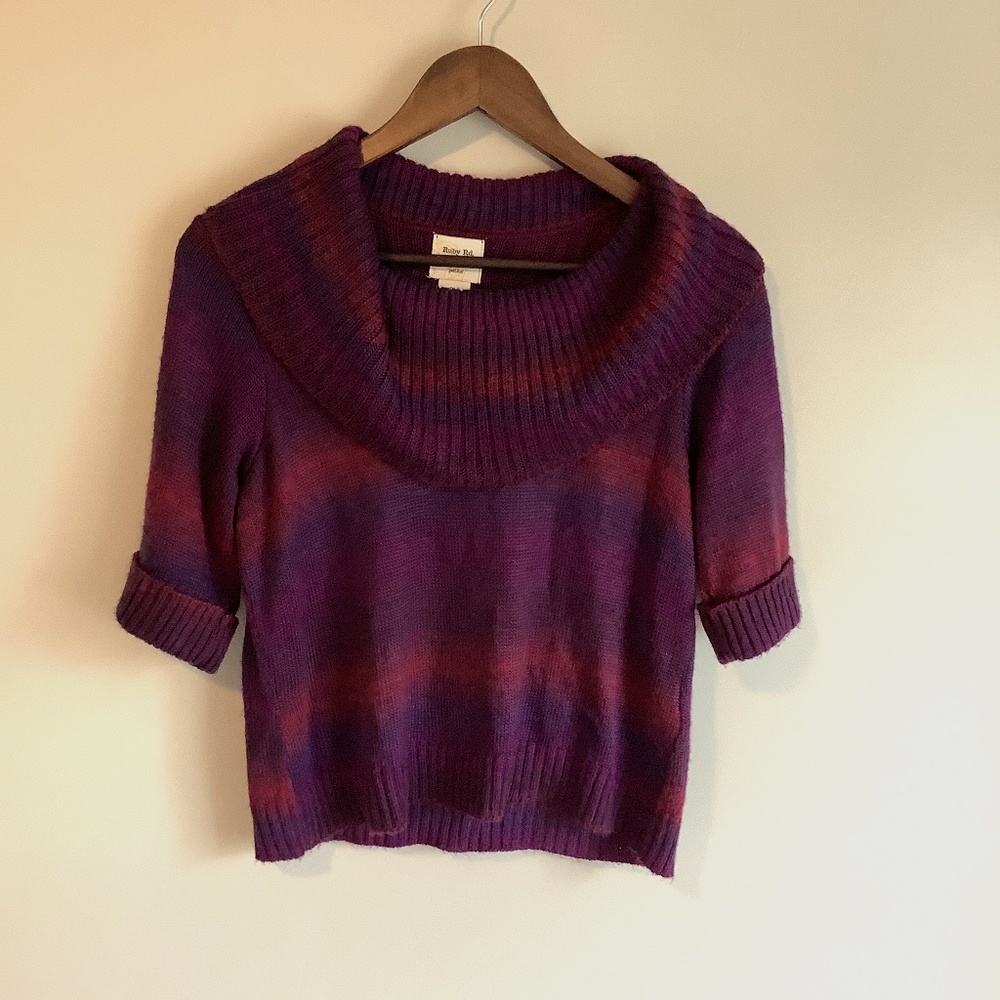 Ruby Rd  Short sleeve Sweater